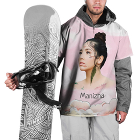 Накидка на куртку 3D с принтом Манижа  Manizha в Курске, 100% полиэстер |  | manizha | далеровна | душанбе | евровидение | евровидение 2021 | манижа | певица | таджикистан | хамраева