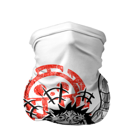 Бандана-труба 3D с принтом One Piece в Новосибирске, 100% полиэстер, ткань с особыми свойствами — Activecool | плотность 150‒180 г/м2; хорошо тянется, но сохраняет форму | anime | monkey d luffy | one piece | аниме | ван пис | манга | манки д лаффи | манки д луффи | соломенная шляпа