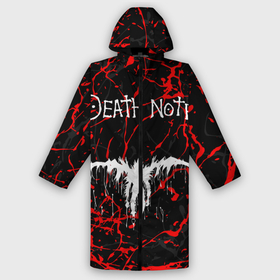 Дождевик унисекс 3D с принтом ТЕТРАДЬ СМЕРТИ в городе Новоалтайск,  |  | anime | death note | аниме | кира | лайт ягами | манга | миса аманэ | михаэль кэл | ниа | рэм. | рюк