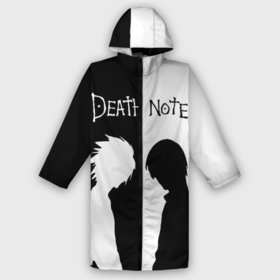 Дождевик унисекс 3D с принтом ТЕТРАДЬ СМЕРТИ в городе Новоалтайск,  |  | anime | death note | аниме | кира | лайт ягами | манга | миса аманэ | михаэль кэл | ниа | рэм. | рюк