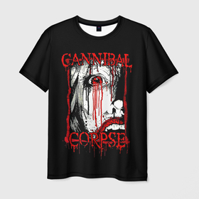 Мужская футболка 3D с принтом Cannibal Corpse | 2 , 100% полиэфир | прямой крой, круглый вырез горловины, длина до линии бедер | band | cannibal corpse | metal | music | rock | атрибутика | группа | метал | музыка | рок