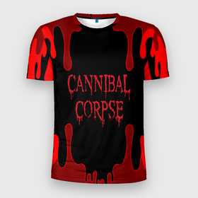 Мужская футболка 3D Slim с принтом Cannibal Corpse в Петрозаводске, 100% полиэстер с улучшенными характеристиками | приталенный силуэт, круглая горловина, широкие плечи, сужается к линии бедра | canibal | cannibal corpse | dead metal | horror | metal | rock | дэт металл | канибал корпс | каннибал | метал | металлика | музыка | рок | рок группы | рокерские | труп каннибала | тяжелый металл | тяжелый рок | хоррор