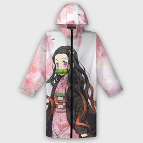 Дождевик унисекс 3D с принтом НЕЗУКА | NEZUKO в Новосибирске,  |  | Тематика изображения на принте: demon slayer | kimetsu no yaiba | kocho shinobu | nezuko | shinobu | slayer | tanjiro | zenitsu | гию томиока | зенитсу | зенитцу | зеницу | иноске хашибира | клинок рассекающий демонов | незуко | танджиро | шинобу кочо