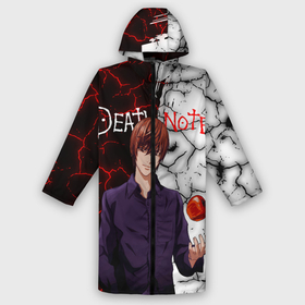 Дождевик унисекс 3D с принтом ТЕТРАДЬ СМЕРТИ в городе Новоалтайск,  |  | anime | death note | аниме | кира | лайт ягами | манга | миса аманэ | михаэль кэл | ниа | рэм. | рюк