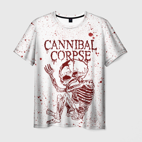 Мужская футболка 3D с принтом Cannibal Corpse в Курске, 100% полиэфир | прямой крой, круглый вырез горловины, длина до линии бедер | canibal corpse | cannibal corpse | death metal | группы | дэт метал | канибал корпс | метал | рок