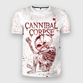 Мужская футболка 3D спортивная с принтом Cannibal Corpse в Екатеринбурге, 100% полиэстер с улучшенными характеристиками | приталенный силуэт, круглая горловина, широкие плечи, сужается к линии бедра | canibal corpse | cannibal corpse | death metal | группы | дэт метал | канибал корпс | метал | рок