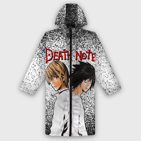 Дождевик унисекс 3D с принтом ТЕТРАДЬ СМЕРТИ в городе Новоалтайск,  |  | anime | death note | аниме | кира | лайт ягами | манга | миса аманэ | михаэль кэл | ниа | рэм. | рюк