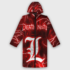 Дождевик унисекс 3D с принтом ТЕТРАДЬ СМЕРТИ в городе Новоалтайск,  |  | anime | death note | аниме | кира | лайт ягами | манга | миса аманэ | михаэль кэл | ниа | рэм. | рюк