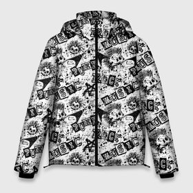 Мужская зимняя куртка 3D с принтом PUNK ROCK в Белгороде, верх — 100% полиэстер; подкладка — 100% полиэстер; утеплитель — 100% полиэстер | длина ниже бедра, свободный силуэт Оверсайз. Есть воротник-стойка, отстегивающийся капюшон и ветрозащитная планка. 

Боковые карманы с листочкой на кнопках и внутренний карман на молнии. | punks not dead | анархия | гаражный рок | гитара | гражданская оборона | гранж | ирокез | король и шут | металл | музыка | панк | панк рок | пурген | рок музыка | рок н ролл | рокер | сектор газа | ска панк