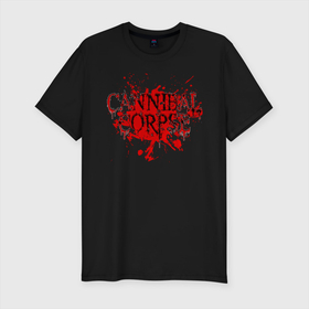 Мужская футболка хлопок Slim с принтом Cannibal Corpse , 92% хлопок, 8% лайкра | приталенный силуэт, круглый вырез ворота, длина до линии бедра, короткий рукав | cannibal | cannibal corpse | corpse | trash | алекс уэбстер | брутальный дэт метал | дэт метал | дэтграйнд | пол мазуркевич