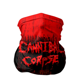 Бандана-труба 3D с принтом CANNIBAL CORPSE в Тюмени, 100% полиэстер, ткань с особыми свойствами — Activecool | плотность 150‒180 г/м2; хорошо тянется, но сохраняет форму | blood | cannibal corpse | death metal | grunge | hardcore | music | punk | rock | usa | группа | канибал | кровь | метал | музыка | рок | сша | труп