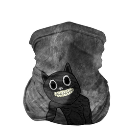 Бандана-труба 3D с принтом Cartoon cat в Екатеринбурге, 100% полиэстер, ткань с особыми свойствами — Activecool | плотность 150‒180 г/м2; хорошо тянется, но сохраняет форму | cartoon cat | crazy | horror | kitty | monster | безумный | враг | животные | зверь | злодей | злой кот | зубы | картун кэт | киска | кот | кошак | монстр | мультяшный кот | оскал | персонаж | страшилки | сумасшедший
