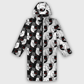 Дождевик унисекс 3D с принтом MONOKUMA  МОНОКУМА PATTERN в городе Новоалтайск,  |  | anime | danganronpa | enoshima | junko | monokuma | аниме | джунко | игра | манга | медведь | монокума | робот медведь | эношима