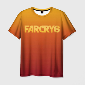 Мужская футболка 3D с принтом FarCry6 в Екатеринбурге, 100% полиэфир | прямой крой, круглый вырез горловины, длина до линии бедер | crytek | ubisoft | революция | яра