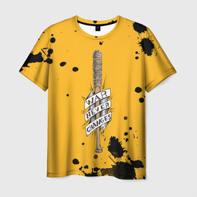 Мужская футболка 3D с принтом Война никогда не меняется в Тюмени, 100% полиэфир | прямой крой, круглый вырез горловины, длина до линии бедер | 76 | bethesda | fallout | new vegas | бесезда | бетезда | нью вегас | ньюк кола | нюка кола | пост апокалипсис | постапокалипсис | фаллаут