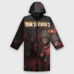 Дождевик унисекс 3D с принтом Team Fortress в городе Новоалтайск,  |  | game | gamer | team fortress | valve | валв | игра | игры | командная крепость