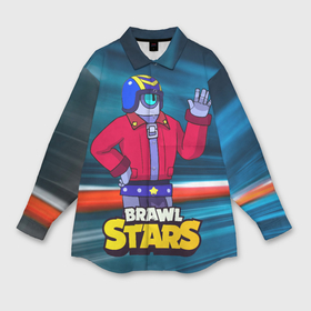 Мужская рубашка oversize 3D с принтом Stu  brawl stars ,  |  | brawl | brawl stars | brawlstars | brawl_stars | jessie | бравл | бравлер stu | бравлстарс | гонщик | каскадер | сту