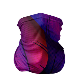 Бандана-труба 3D с принтом Фиол Перья в Новосибирске, 100% полиэстер, ткань с особыми свойствами — Activecool | плотность 150‒180 г/м2; хорошо тянется, но сохраняет форму | Тематика изображения на принте: минимализм | перья | перья павлина | рисунок | фиолетовые перья