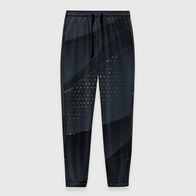 Мужские брюки 3D с принтом Волны в Санкт-Петербурге, 100% полиэстер | манжеты по низу, эластичный пояс регулируется шнурком, по бокам два кармана без застежек, внутренняя часть кармана из мелкой сетки | абстракция | волны | линии | минимализм | полосы