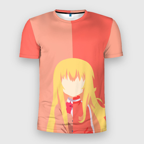 Мужская футболка 3D спортивная с принтом Gabriel DropOut Gabriel в Петрозаводске, 100% полиэстер с улучшенными характеристиками | приталенный силуэт, круглая горловина, широкие плечи, сужается к линии бедра | gabriel dropout gabriel | ukami | аниме | габриел уайт тэмма | манга | мультик | отступница габриэль