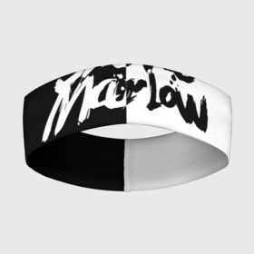 Повязка на голову 3D с принтом SLAVA MARLOW (6) в Тюмени,  |  | marlow | rap | slava | slava marlow | агония | мерлоу | реп | слава | слава мерлоу