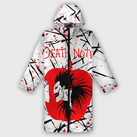 Дождевик унисекс 3D с принтом ТЕТРАДЬ СМЕРТИ в городе Новоалтайск,  |  | anime | death note | аниме | кира | лайт ягами | манга | миса аманэ | михаэль кэл | ниа | рэм. | рюк