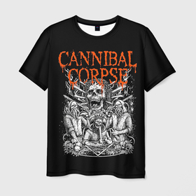 Мужская футболка 3D с принтом Cannibal Corpse , 100% полиэфир | прямой крой, круглый вырез горловины, длина до линии бедер | at | back | birth | bleeding | bloodthirst | butchered | cannibal | corpse | eaten | evisceration | gallery | kill | kreaton | life | mutilated | obsessed | of | slayer | sodom | spawn | suicide | the | to | tomb | unimagined | vile | v