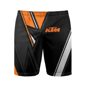 Мужские шорты спортивные с принтом KTM | КТМ в Тюмени,  |  | enduro | ktm | moto | moto sport | motocycle | orange | sportmotorcycle | ктм | мото | мото спорт | мотоспорт | оранжевый | спорт мото