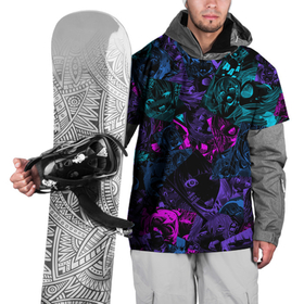 Накидка на куртку 3D с принтом Neon Ahegao в Курске, 100% полиэстер |  | Тематика изображения на принте: ahegao | anume | manga | neon | аниме | ахегао | коллаж | манга | неон | неоновый | паттерн