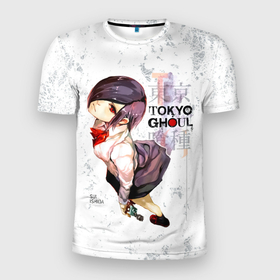 Мужская футболка 3D Slim с принтом Тоука Киришима в школьной форме в Кировске, 100% полиэстер с улучшенными характеристиками | приталенный силуэт, круглая горловина, широкие плечи, сужается к линии бедра | Тематика изображения на принте: anime | kaneki ken | tokyo ghoul | tokyo ghoul: re | аниме | анимэ | гули | джузо сузуя | канеки кен | кузен йошимура | наки | нишики нишио | ре | ренджи йомо | ризе камиширо | токийский гуль | тоука киришима | ута