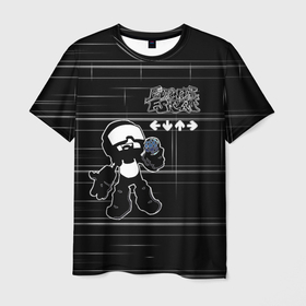Мужская футболка 3D с принтом tankmen friday night funkin в Кировске, 100% полиэфир | прямой крой, круглый вырез горловины, длина до линии бедер | friday | funkin | night | tankman | найт | ночь | пятница | танкист | фанк | фанкин | фридэй