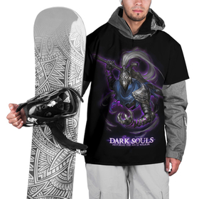 Накидка на куртку 3D с принтом Dark souls Abyss walker в Белгороде, 100% полиэстер |  | Тематика изображения на принте: dark souls | lfhr cjekc | вфкл ыщгды | дарк соулс | темная душа | черная душа