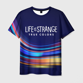 Мужская футболка 3D с принтом Life is Strange: True Colors в Санкт-Петербурге, 100% полиэфир | прямой крой, круглый вырез горловины, длина до линии бедер | amberprice | art | chloeprice | chris | colors | daniel | danieldiaz | is | life | lifeisstrange | lifeisstrange3 | lifeisstrangebeforethestorm | lifeisstrangegame | lis | lis3 | maxcaulfield | pricefield | rachelamber | sean | seandiaz | strange
