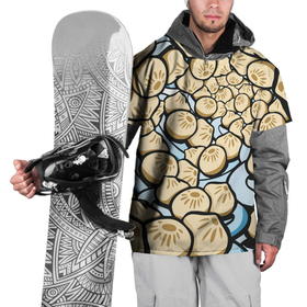 Накидка на куртку 3D с принтом Нежная бууза в Тюмени, 100% полиэстер |  | Тематика изображения на принте: бабрбук | байкал | бууза | иркутск