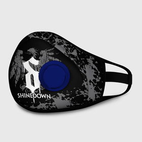Маска из неопрена с принтом shinedown в Ухте, неопрен 100% | Форма огибающая нос. Резинки для ушей с дополнительной резинкой на затылке. Клапан для выдоха для активного дыхания при занятиях спортом. Эластичный материал маски и окантовки для лучшего растяжения и прилегания маски.  | Тематика изображения на принте: 45 shinedown | atlantic | atlantic records | brent smith | cut the cord | get up shinedown | music video | official video | rock | shinedown | shinedown (musical group) | shinedown devil | sound of madness | state of my head | zach myers