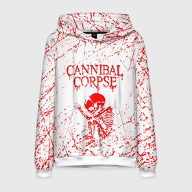 Мужская толстовка 3D с принтом cannibal corpse , 100% полиэстер | двухслойный капюшон со шнурком для регулировки, мягкие манжеты на рукавах и по низу толстовки, спереди карман-кенгуру с мягким внутренним слоем. | Тематика изображения на принте: cannibal | cannibal corpse | cannibal corpse butchered at birth | cannibal corpse eaten back to life | cannibal corpse hammer smashed face | corpse | death metal | металл | пластинки с металлическим лезвием | рок | труп каннибала