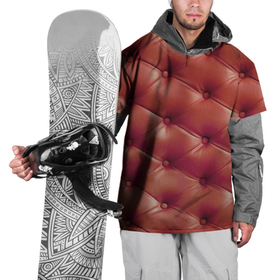 Накидка на куртку 3D с принтом Диванчик в Санкт-Петербурге, 100% полиэстер |  | Тематика изображения на принте: диванная обивка | кожа | обивка из кожи | текстура