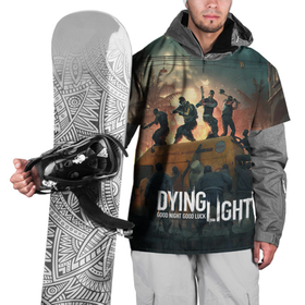 Накидка на куртку 3D с принтом Dying Light в Тюмени, 100% полиэстер |  | dying light | dying light 2 | game | games | zomby | апокалипсис | даинг лайт | два | дуинг лайт | зомби | зомби апокалипсис | игра | игры