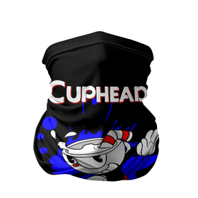 Бандана-труба 3D с принтом Cuphead в Белгороде, 100% полиэстер, ткань с особыми свойствами — Activecool | плотность 150‒180 г/м2; хорошо тянется, но сохраняет форму | cup head | cuphead | run and gun | детям | капхед | капхэд | логотипы игр | персонажи игр | чашка