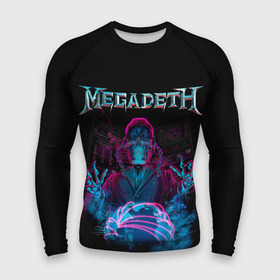 Мужской рашгард 3D с принтом MEGADETH в Санкт-Петербурге,  |  | grange | hardcore | megadeth | metal | music | punk | rock | trash | usa | мастейн | мегадес | метал | музыка | панк | рок | трэш