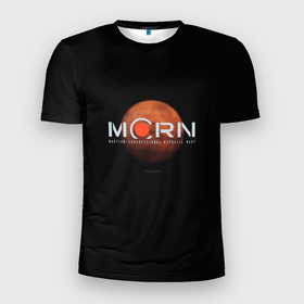 Мужская футболка 3D спортивная с принтом Марс , 100% полиэстер с улучшенными характеристиками | приталенный силуэт, круглая горловина, широкие плечи, сужается к линии бедра | Тематика изображения на принте: the expanse | космос | марс | марсиане | пространство | сериал | фантастика | экспансия