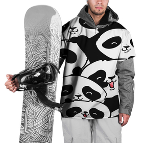 Накидка на куртку 3D с принтом панды в Курске, 100% полиэстер |  | Тематика изображения на принте: brand | moda | style | texture | бренд | маска | медицинская маска | мода | панды | прикольные картинки | смайлы. стикербук | стиль | текстура | фон | эмодзи