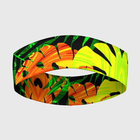 Повязка на голову 3D с принтом ЛИСТЬЯ ,  |  | Тематика изображения на принте: summer | джунгли | зелень | кислотный | лесной | летний принт | лето | листья папоротника | огненный | пальмовые листья | пальмы | папоротник | свежий | стильный | тренд | тропики | тропический камуфляж