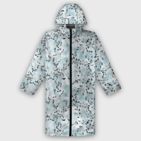 Дождевик унисекс 3D с принтом Следы. в городе Новоалтайск,  |  | color | foot | footprints | graphics | gray | pantone | shoe | snow | spring. | texture | winter | ботинок | весна | графика | зима | нога | пантон | серый | следы | снег | текстура | цвет