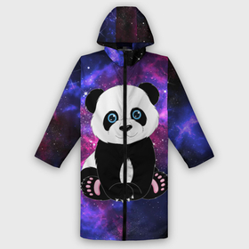 Дождевик унисекс 3D Space Panda: в городе Новоалтайск, | | animal | bear | panda | space | star | вселенная | галактика | животные | звёзды | космос | медведь | миша | панда