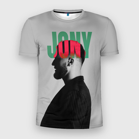Мужская футболка 3D Slim с принтом Jony , 100% полиэстер с улучшенными характеристиками | приталенный силуэт, круглая горловина, широкие плечи, сужается к линии бедра | jony | jony комета | джони | джони комета | жони | комета | френдзона