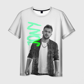 Мужская футболка 3D с принтом Jony music в Белгороде, 100% полиэфир | прямой крой, круглый вырез горловины, длина до линии бедер | jony | jony комета | джони | джони комета | жони | комета | френдзона