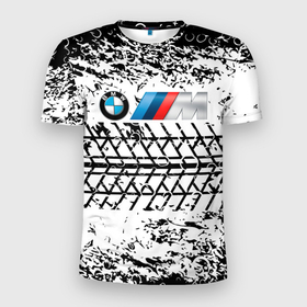 Мужская футболка 3D спортивная с принтом BMW. в Санкт-Петербурге, 100% полиэстер с улучшенными характеристиками | приталенный силуэт, круглая горловина, широкие плечи, сужается к линии бедра | bmw | bmw performance | m | motorsport | performance | бмв | моторспорт