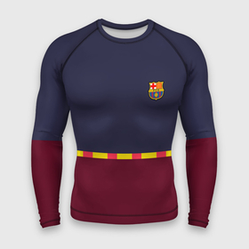 Мужской рашгард 3D с принтом FC Barcelona  Flag and team Logo (2021 22) ,  |  | 0x000000123 | barca | barcelona | elclasico | la liga | messi | pre match | барса | барселона | классико | месси