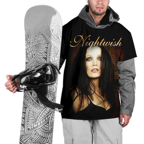 Накидка на куртку 3D с принтом Nightwish в Санкт-Петербурге, 100% полиэстер |  | havy metal | music band | nightwish | nuclear blast | tarja | найтвиш | симфоник метал | тарья | туомас холопайнен | турунен | эмппу вуоринен